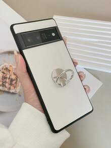 1 Miếng Hai tông màu Chống giọt bắn chất liệu da PU Ốp lưng & bao da điện thoại Với Quả vải Mẫu Đối với Điểm ảnh , Với người có ring & Đứng Chức năng - Nhiều màu - Xem 3