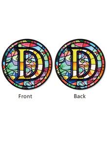 1片d字母亞克力板掛牆裝飾,多彩亞克力車窗裝飾,家用牆壁、花園和室外掛飾,辦公室、房間、廚房裝飾,家人和朋友的生日禮物 - 彩色 - 查看 9