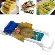 Rolling Machine For Pancake, Sushi, Veggie, Meat, Suitable For Beginners To Roll Meat, Vegetable, Pan Cake, Sushi, Tool For Rolling Cabbage Leaves And Grape Leaves - Blue - View 5