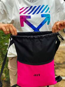Men Tote Bags - Màu Hồng Tươi - Xem 1