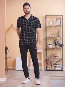 Men Shirts - 黑色 - 查看 1