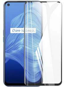 3-Pack Ultra-Thin Edge Tempered Glass Screen Protector For Realme, Rounded 3D Full Coverage No Edges, Anti-Scratch, Anti-Fingerprint, Anti-Explosion, High Transparency, Anti-Glare, Sensitive Touch, Hardness Protection - Hard Packaging - Clear - View 2