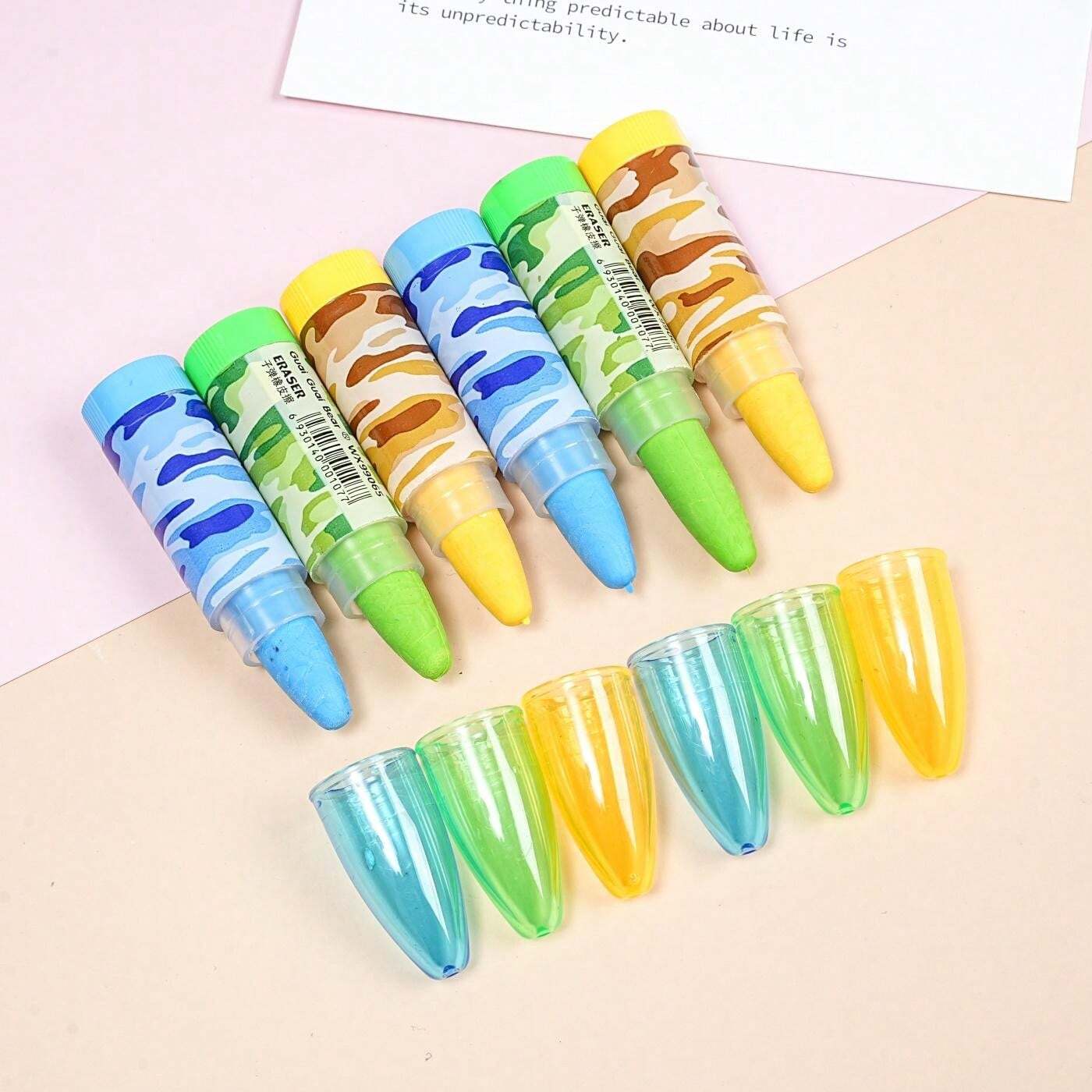 3pcs HoleShaped Pen Erasers SHEIN USA