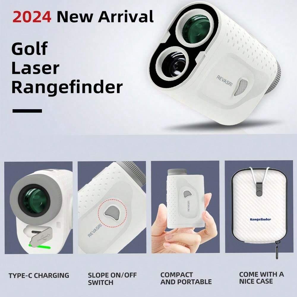 Télémètre laser de golf - REVASRI - Portée 1000 m - Batterie