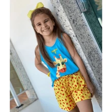 Young Girls Pajamas - Hồng - Xem 2