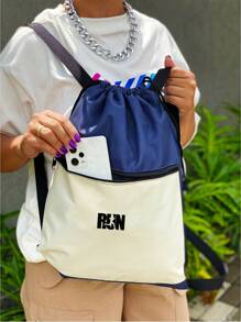 Men Tote Bags - 米色 - 查看 3