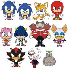 Sega Officially Licensed 3D Anime Character Series - 1pc Mystery Bulk Bag Clip Keychain Random One And Tails Or Other Characters For Mom And Friend Anniversary Gifts