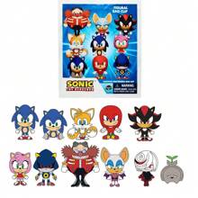 Sega Officially Licensed 3D Anime Character Series - 1pc Mystery Bulk Bag Clip Keychain Random One And Tails Or Other Characters For Mom And Friend Anniversary Gifts