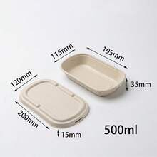 Caja De Comida, Lonchera, Contenedor Para Llevar Para Bocadillos, Sushi Y Ensalada