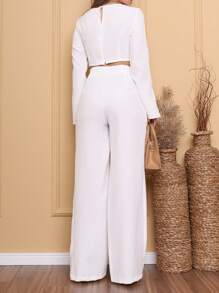 Women Two-Piece Outfits - trắng - Xem 4