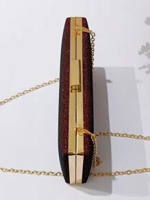 Women Evening Bags - Màu Đỏ Sâu - Xem 4