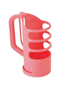 PORTA ÓLEO - Rosa Bebê - Visão 4