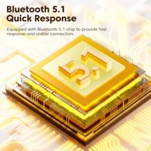 Adaptador Bluetooth USB Toocki BT 5.1 Dongle Receptor de audio inalámbrico para altavoces de PC, ratón inalámbrico, auriculares, teclado, transmisión de música - Negro - Ver 3