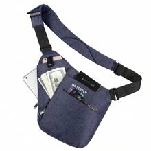 Men Crossbody Bags - Royal Blue - View 3