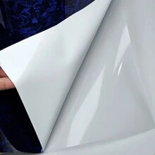 PET Covering Voiture Carrosserie High Glossy Blue Forged Carbon Fiber Warp Car Vinyl Wrap Film Adhesive Motorcycle Scooter Car - Blue - View 2