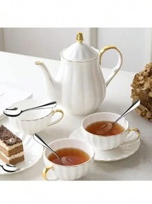 2/4/10/20pcs Stainless Steel Silver Coffee/Dessert Spoons Set, Suitable For Restaurant, Cafe, Afternoon Tea,Kitchen,Christmas Gift,School Supplies