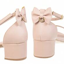 Women Heeled Sandals - 乾枯玫瑰色 - 查看 4