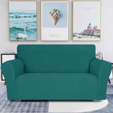 YSTYLE Sofa Cover 1/2/3/4 Seats With Armrests, Stretch Couch Cover, Heavyweight Winter Slipcover, Non-Slip Sofa Cover Washable - Dark Green - View 2