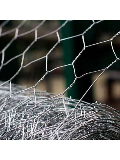 Arame Galinheiro Tela Galvanizada Fio 23 1,8m X 50m