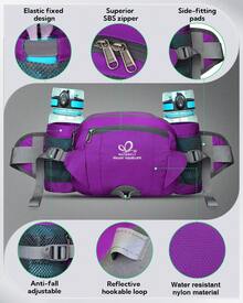 Sports Bag - 紫色 - 查看 3