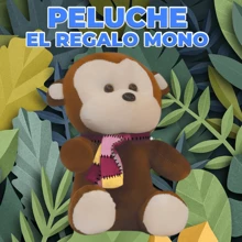 Peluche De Changuito Kawaii - Marrón - Ver 3