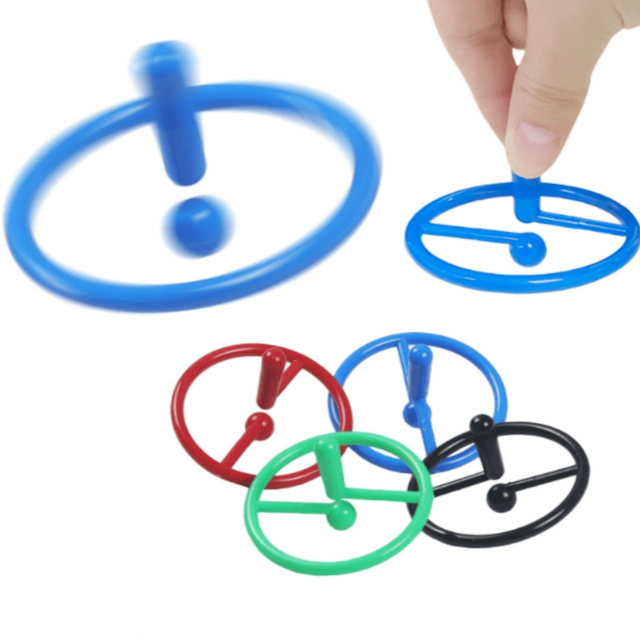 4pcs Floating Gyroscope Stress Relief Spinner Leisure Fidget Desk