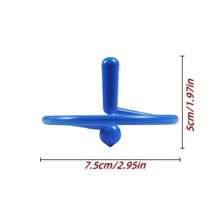 4pcs Floating Gyroscope Stress Relief Spinner Leisure Fidget Desk Exclamation Mark Finger Toy [Random Color Parts] - Multicolor - View 2