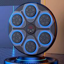 Smart Boxing Machine Bluetooth Smart Boxing Trainer Equipment Rhythm Wall Target For Exercise Home Workout Practice Karate - Black - View 5