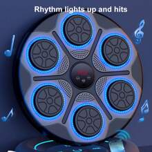 Smart Boxing Machine Bluetooth Smart Boxing Trainer Equipment Rhythm Wall Target For Exercise Home Workout Practice Karate - Black - View 7