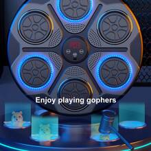 Smart Boxing Machine Bluetooth Smart Boxing Trainer Equipment Rhythm Wall Target For Exercise Home Workout Practice Karate - Black - View 9