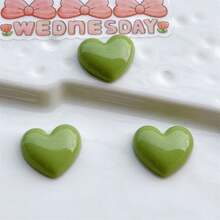 10/20 件闪亮彩色心形厨房装饰冰箱贴，婚礼季节家居装饰 - 彩色 - 查看 7