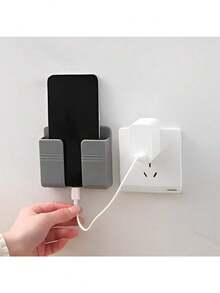 Kit 2 Suporte Para Celular Fixação Parede de Controle Remoto Com Adesivo Sem Furos PROMOÇÃO - Multicolorido - Visão 8