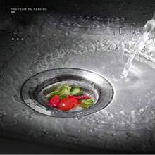 Kitchen Sink Filter, Dish And Vegetable Basin Drain Pipe Filter, Drainage Residue Filtration Net - White - View 3