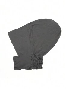 1pc Women's Modal Fabric Elastic Hat Comfortable Neck Protection Cap, Convenient For Head Scarf Hijab, Fashion Solid Color Head Cover, Suitable For Daily Wear Casual Abaya Accessories Casual Under Cap Veiled Clothes