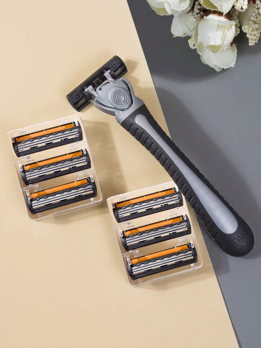 Men And Women Manual Safety Razor 3Layer Stainless Steel Hair Removal