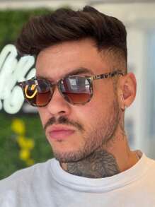 Men Sunglasses - 巧克力棕 - 查看 1