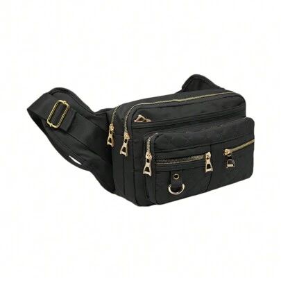  MURAMASAMX Cangurera Deportiva Mujer Riñonera Impermeable Gran Capacidad Fitness Mochila de Cintura Correa Ajustable Amplia Viaje Multiusos Casual Moda Running Gimnasio Resistente al Agua