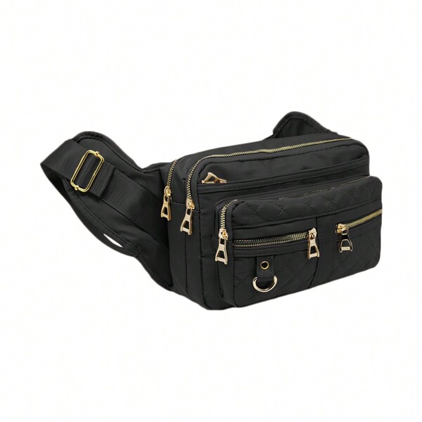  MURAMASAMX Cangurera Deportiva Mujer Riñonera Impermeable Gran Capacidad Fitness Mochila de Cintura Correa Ajustable Amplia Viaje Multiusos Casual Moda Running Gimnasio Resistente al Agua