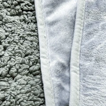 1 Miếng Flannel Nhiều màu Chăn Với Wrapped Cạnh Đối với Thú cưng Ấm áp , Thích hợp Đối với Chó Và Mèo Đối với Trong nhà Sử dụng Như Tấm lót Hoặc Trải giường - Xám - Xem 5