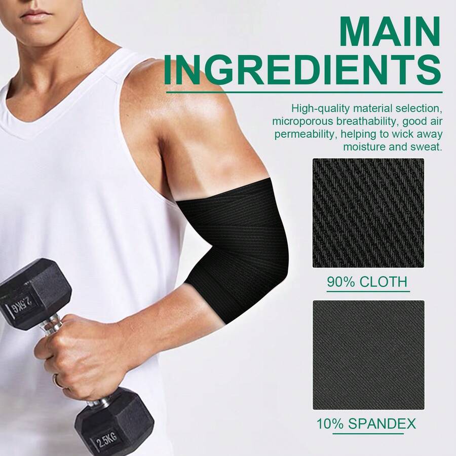 Elastisches Selbstklebendes Sportbandage Lindert Schmerzen Am