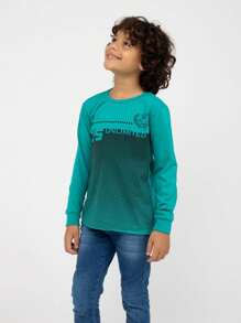 Young Boys T-Shirts - màu xanh lá - Xem 3