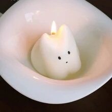 1入組果凍矽膠模具,diy卡通慕斯蛋糕布丁果凍模具 - 白色 - 查看 6