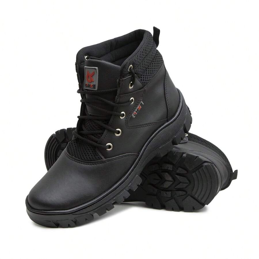 Men Boots - 黑色 - 查看 1