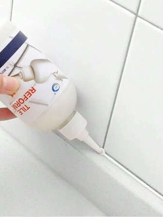 1 pièce Scellant céramique imperméable pour cuisine et salle de bain, matériau de remplissage résistant à la moisissure pour joints de carrelage mural blanc, autocollants, décalcomanies murales, décalcomanies en vinyle pour décorations de maison, articles de décoration de printemps pour rafraîchir votre maison, autocollants de décoration Rama, cadeaux pour anniversaire et remise de diplôme