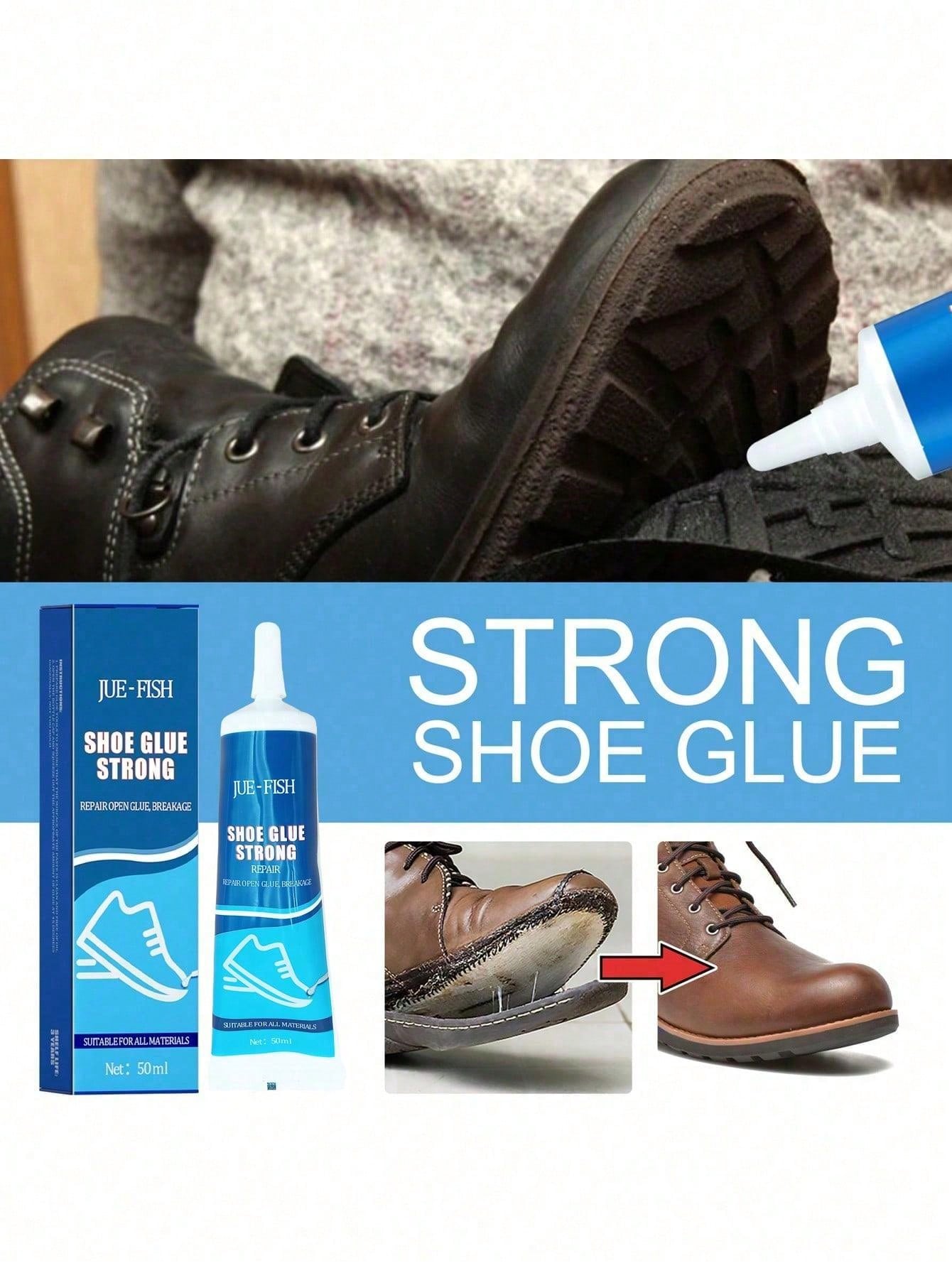 1 Pièce Colle Forte Bleue Pour Chaussures Pour Baskets, Cuir, Étanche, Caoutchouc, Métal, Bois