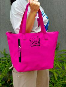 Women Shoulder Bags - 玫紅色 - 查看 2