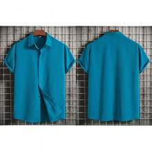 Men Shirts - Xanh đậm - Xem 2