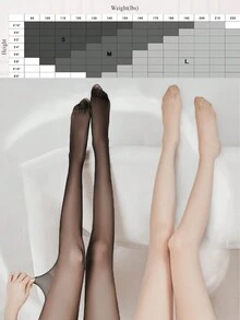 [3 cặp/bộ] Quần tất đen 10d tinh tế & mượt mà, quần bó nữ - Nhiều màu - Xem 2