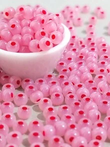 20g/túi 4MM Mắt mèo Bắt chước Ngọc Hạt , Kem Màu sắc Hạt Đối với DIY Vòng tay , Dây chuyền - Hạt bi mắt mèo 4mm - Xem 2