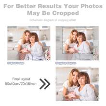 [Customized] 1pc Photo Custom Diy Painting By Numbers Personality Picture Paint By Numbers Gift Acrylic Coloring By Numbers Home Decor 30x40cm/12x16inch Without Frame 24colors